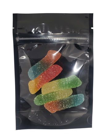 Sour Worms (5 x 100mg)